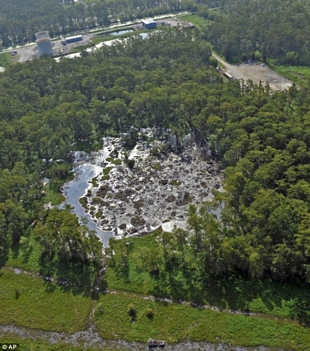 Photo:  Sinkhole Aug 2012, Baton Rouge, Louisiana